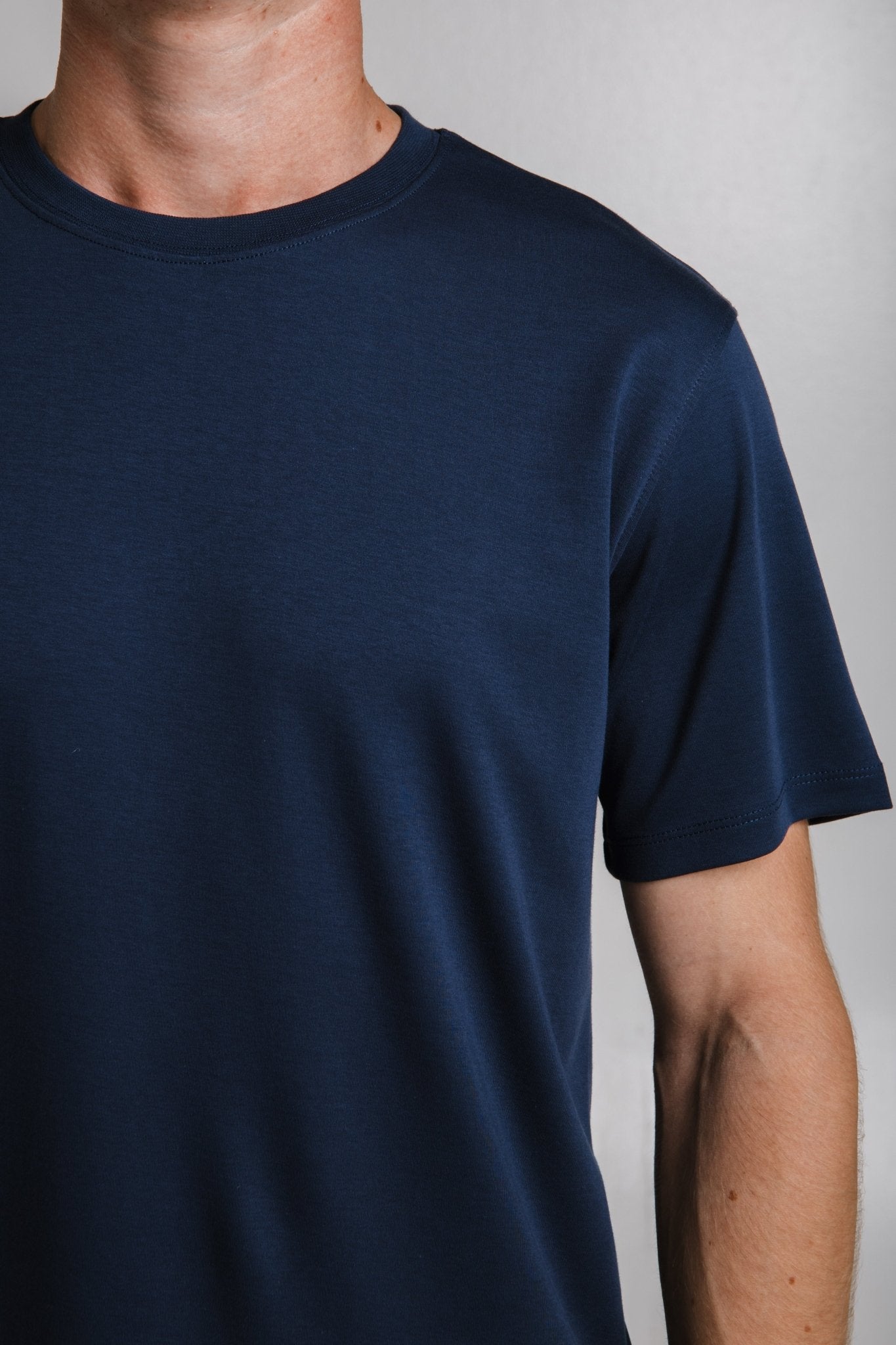 Heavy T-shirt - Navy Blue - Image 2
