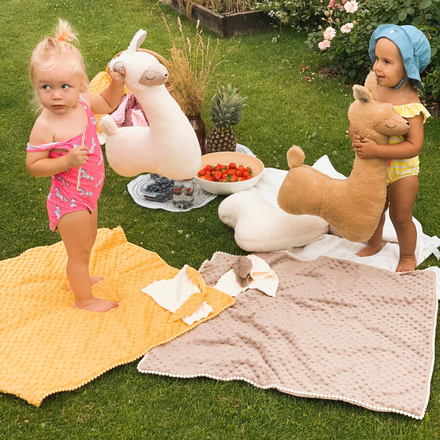 Soft Toy-Pillow Alpaca - Cream - Image 2