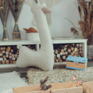 Giant Plush Toy Alpaca - Beige