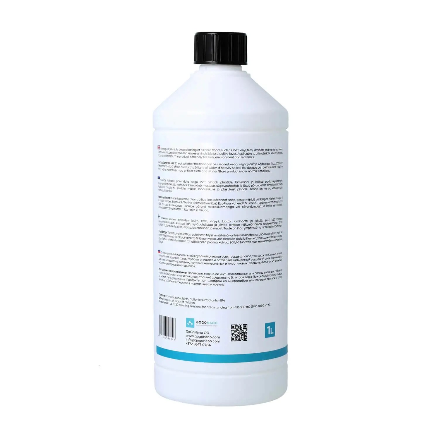 Natural Floor Cleaner EcoFloor, 1L - Image 2
