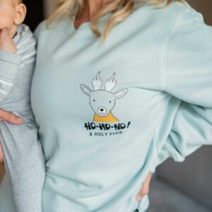 Ho-Ho-Ho Oversized Sweatshirt